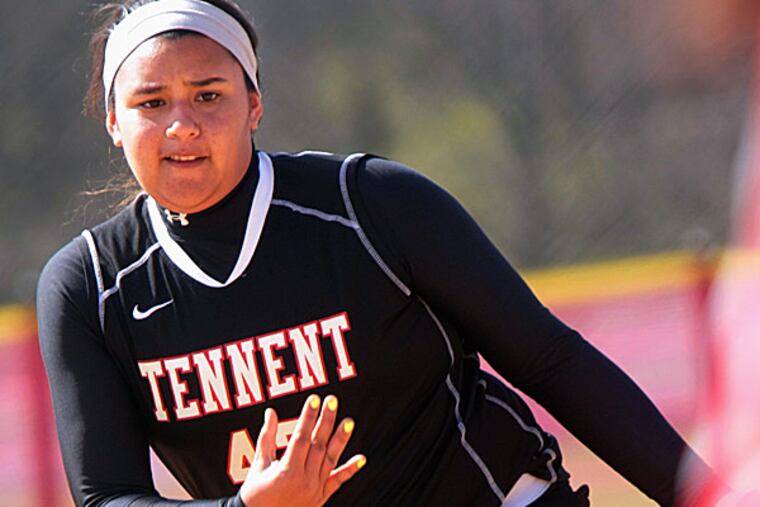 William Tennent starter Kalisi Taufalele. (Lou Rabito/Staff)