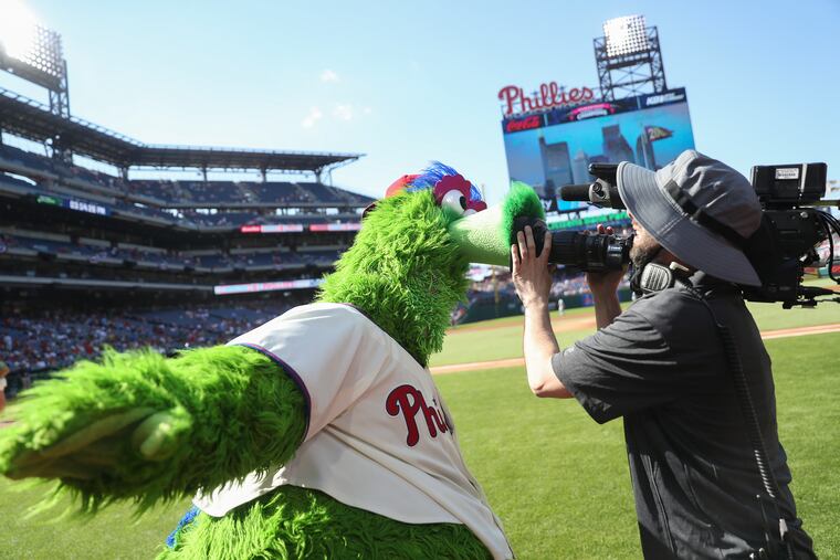 The Phillie Phanatic will be celebrating his birthday on Sunday at Citizens Bank Park, but the game will air exclusively on Peacock.