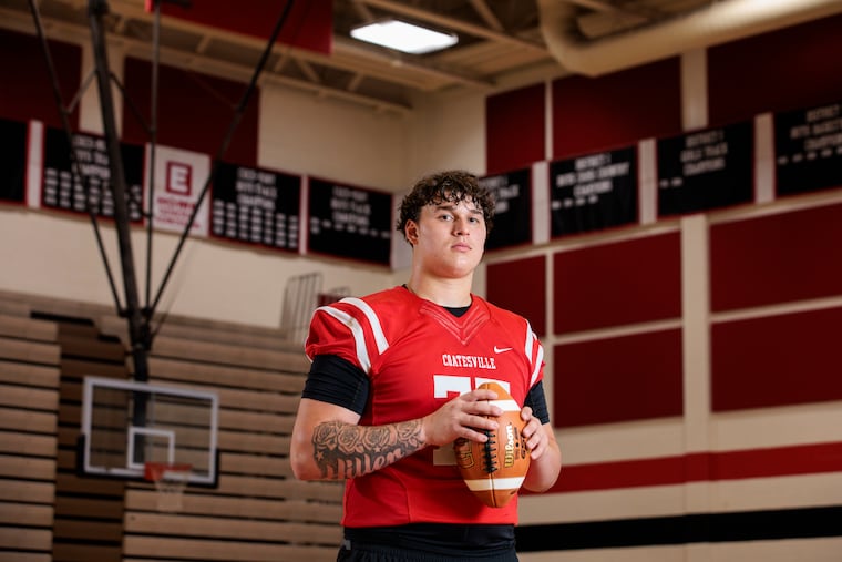 Maxwell Hiller helped Coatesville Area to a 10-3 football record in 2025.