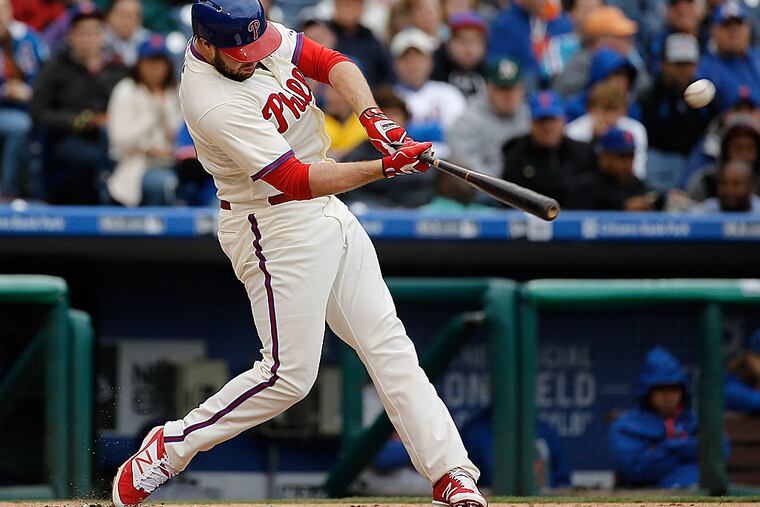 Phillies first baseman Darin Ruf.