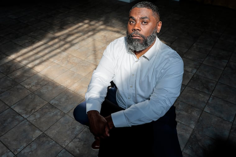 Former Millville Municipal Judge Jason Witcher at the the Perfecting Church in Sewell, N.J. Witcher stepped down from the bench after alleging that the judiciary system discriminated against Latino defendants. He feels vindicated after the N.J. Division on Civil Rights recently filed a complaint against Millville alleging discriminations, corroborating his claims.