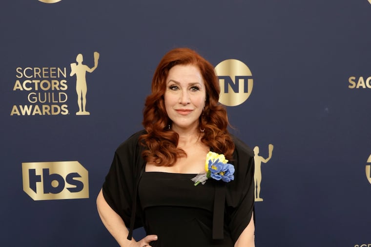 Lisa Ann Walter attends the 28th annual Screen Actors Guild Awards on Feb. 27, 2022, at Barker Hangar in Santa Monica, Calif.