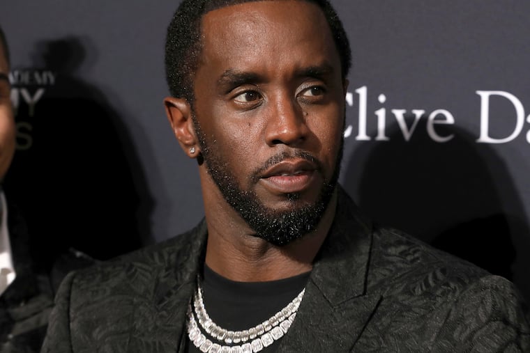 Sean Combs arrives at the Pre-Grammy Gala And Salute To Industry Icons at the Beverly Hilton Hotel in 2020 in Beverly Hills, Calif.