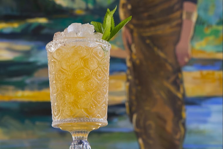 The Last Watch cocktail at Suraya blends the flavors of Lebanon with Kentucky bourbon.