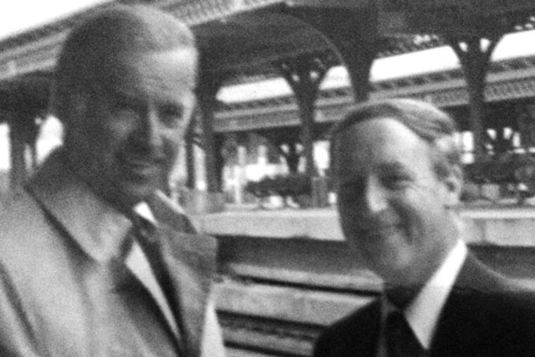 Benjamin Evans became friends with Joe Biden, who was always running late to catch the train.