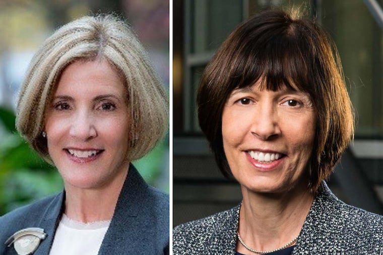 Joan Docktor (left) and Ellen Rinaldi.