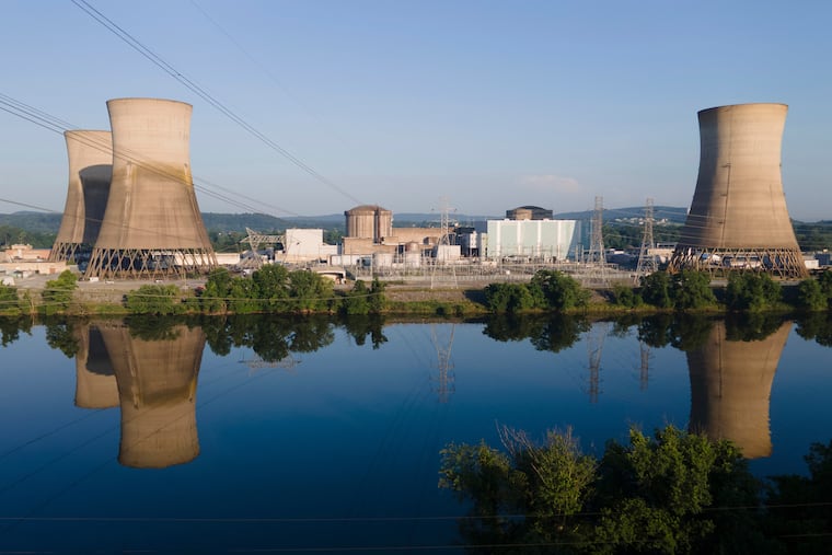 Constellation's nuclear power plant on Three Mile Island, called the Crane Clean Energy Center, on the Susquehanna River.