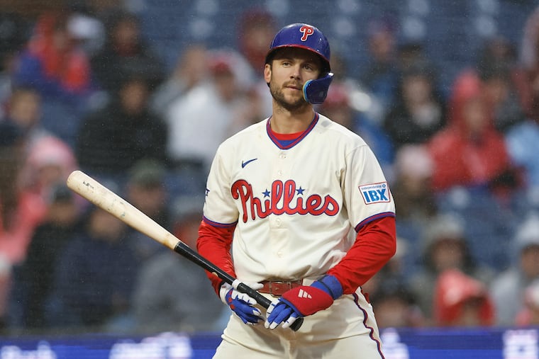 Reigning National League batting champion Trea Turner was hitting .228 going into the weekend.