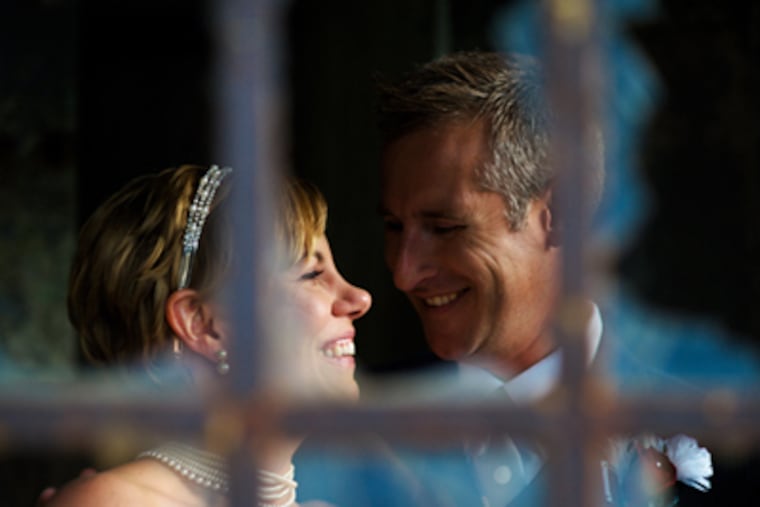 Lori Hobart and Kevin Mays were married August 1, 2009 at Eastern State Penitentiary in Philadelphia. (Allebach Photography)