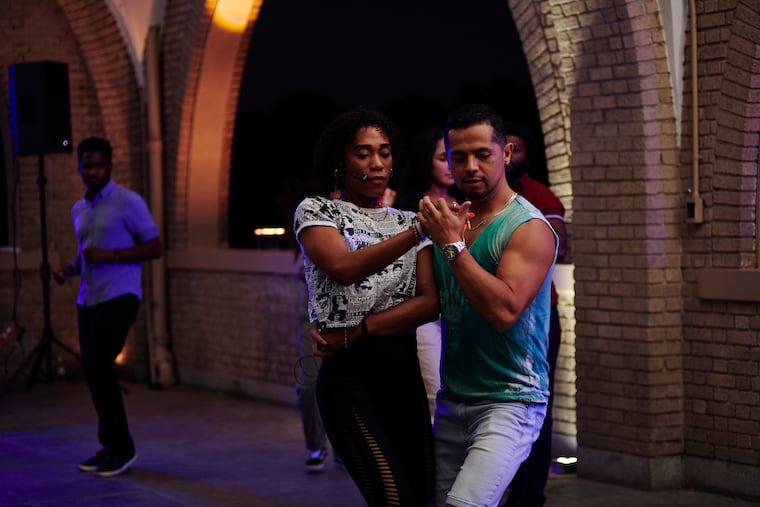 A free salsa / bachata lesson and open dancing are part of the Hispanic Heritage Month fun at FDR Park.