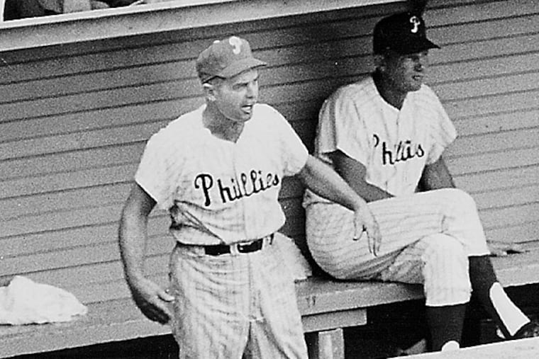 Former Phillies manager Gene Mauch. (File photo)
