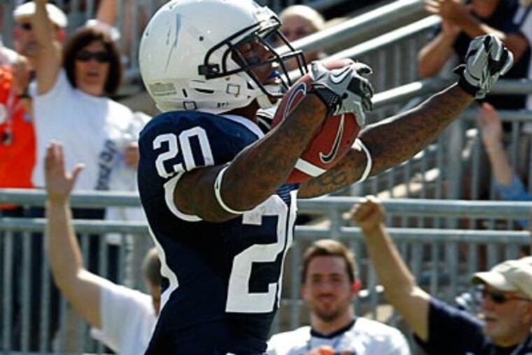 Devon Smith opened a lot of eyes last week with career highs of six catches and 110 yards. (Gene J. Puskar/AP file photo)