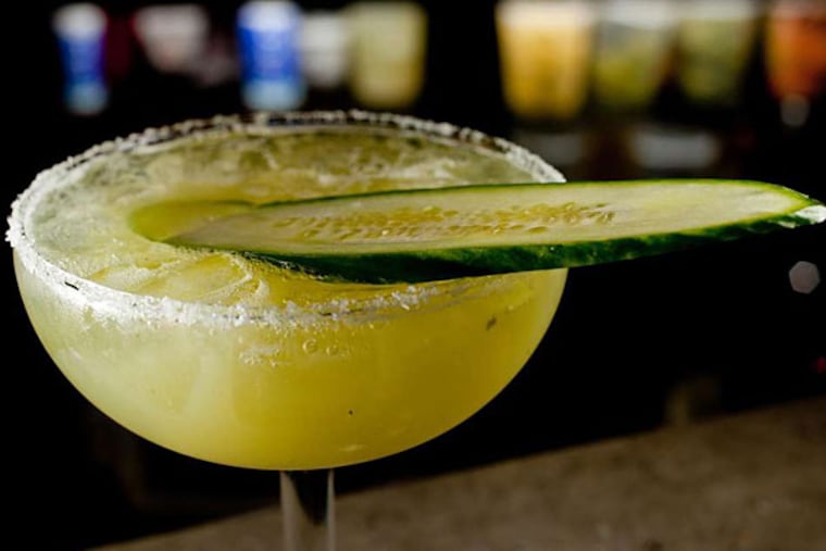 Cucumber-jalapeño margarita at Lolita.