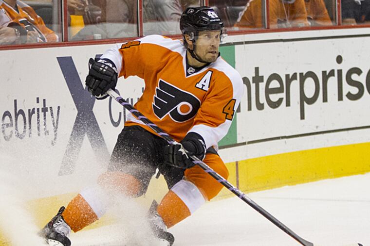 Philadelphia Flyers defenseman Kimmo Timonen. (AP Photo)