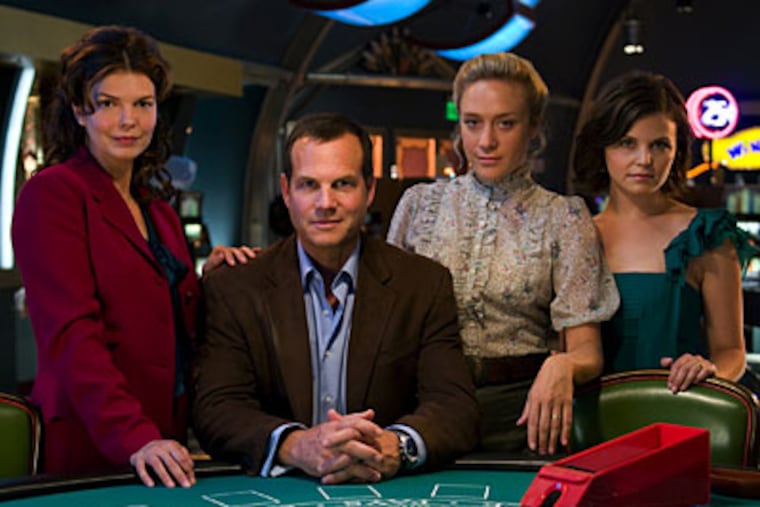 "Big Love" stars (from left) Jeanne Trippllehorn, Bill Paxton, Chloe Sevigny and Ginnifer Goodwin.