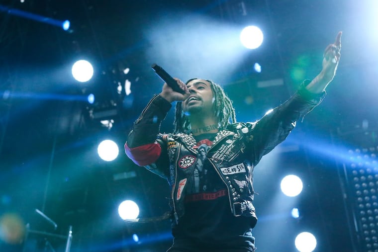 Vic Mensa at this year’s Made in America, Saturday, September 2, 2017.