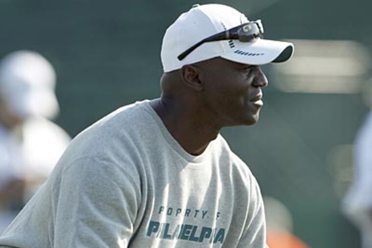 Last week, new defensive coordinator Todd Bowles said that he would not make any momentous changes. (Yong Kim/Staff Photographer)
