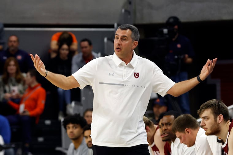 Colgate coach Matt Langel is back in the NCAA tournament.