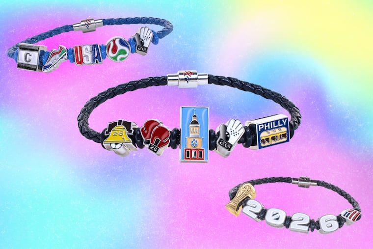 A free charm bracelet available at FIFA Fan Festivals nationwide, including Philadelphia's in Lemon Hill, has gone viral. Bank of America is behind the coveted Fan Bands, drawing hours-long lines.