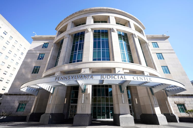 The exterior of the Pennsylvania Judicial Center, home to the Commonwealth Court, in Harrisburg. A Pennsylvania judge ruled Tuesday, Feb. 7, 2023, that the state's funding of public education falls woefully short, siding with poorer districts in a lawsuit that was first filed eight years ago.