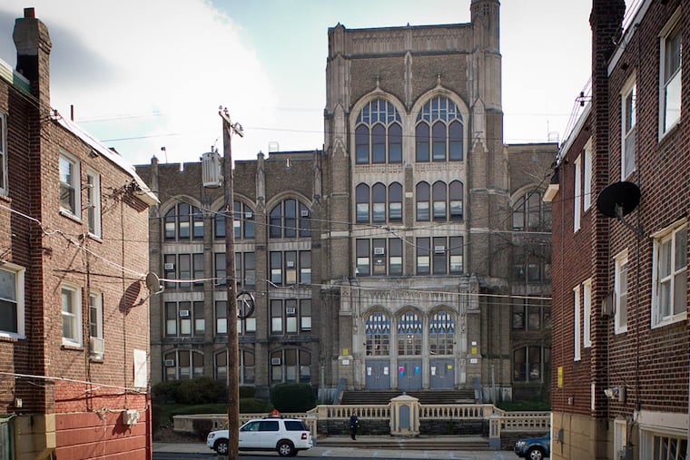 Olney Charter School, 100 W Duncannon Ave, Philadelphia, as seen on Monday afternoon November 24, 2014. ( ALEJANDRO A. ALVAREZ / STAFF PHOTOGRAPHER )