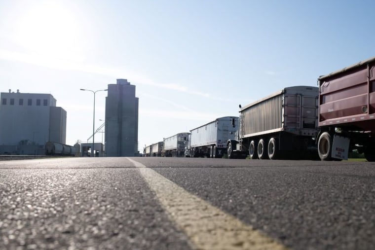 Philadelphia Macaroni Co. receives durum wheat for ramen, elbows and other noodles at its plant in Minot, North Dakota