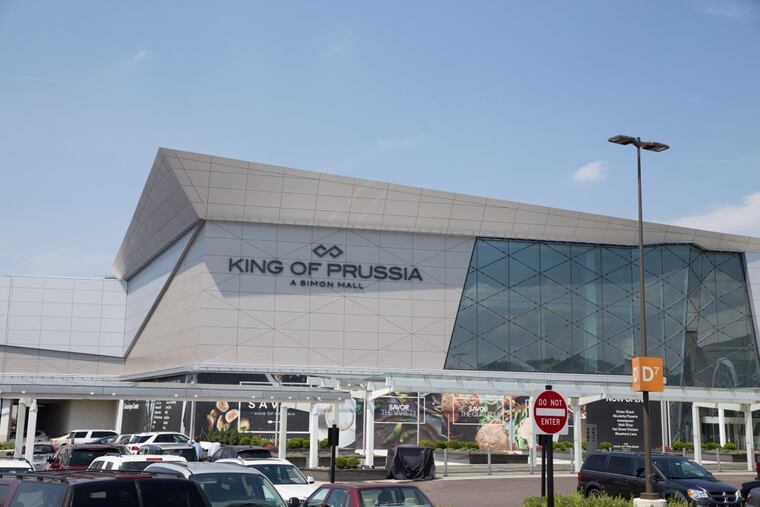 The luxury wing at King of Prussia Mall.