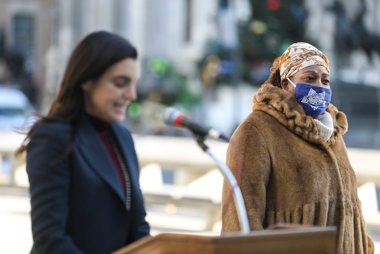 City Controller Rebecca Rhynhart and Sheriff Rochelle Bilal speak about a report released from the Controller's office about 200 guns that the sheriff's office cannot account for.