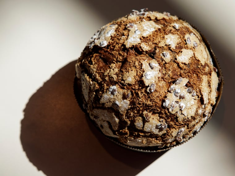 Panettone's real test come at the end: To cool, the Italian sweet bread must hang upside down. If prepared incorrectly, it flops.