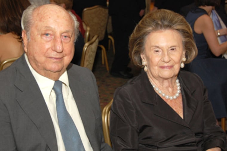 Raymond and Ruth Perelman have given a gift of $225 million to Penn’s School of Medicine. (Scott Weiner / File Photo)