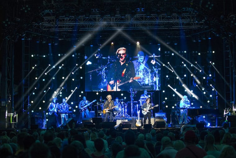 Daryl Hall and John Oates return to the stage for the second Hoagie Nation Festival at Festival Pier on May 26, 2018.