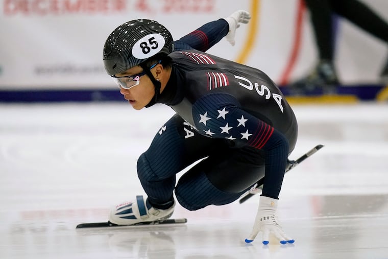 Andrew Heo, a speedskater who was raised in Warrington, is competing in his second Olympic Games.