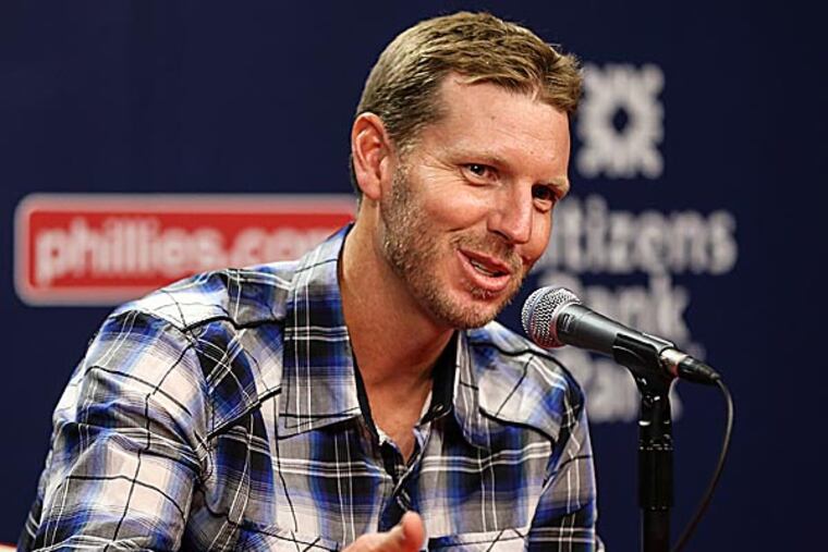 Former Phillies pitcher Roy Halladay. (Steven M. Falk/Staff Photographer)