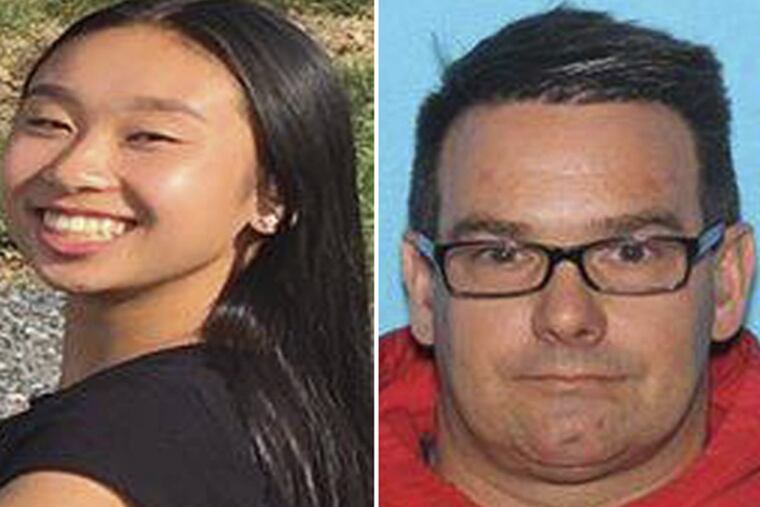 This combination of photos provided by the Allentown, Pa., Police Department shows, from left, Amy Yu and Kevin Esterly.