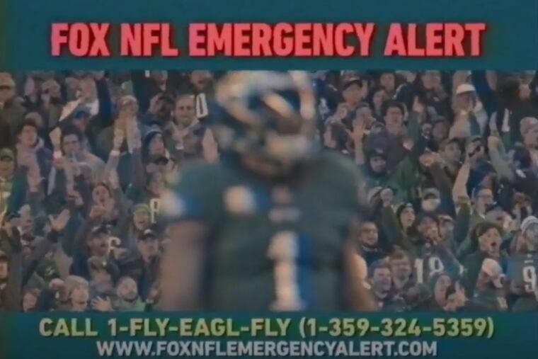 A Fox Sports promo that aired before Sunday's Eagles game will likely draw a fine by the FCC.