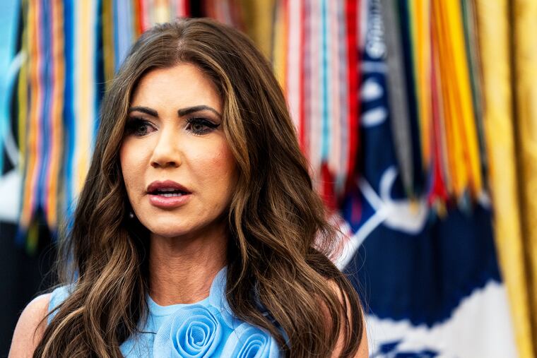 Department of Homeland Security Secretary Kristi L. Noem is living for free in a military home typically reserved for the U.S. Coast Guard’s top admiral, officials familiar with the matter said.