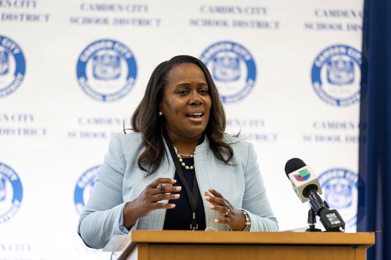Camden superintendent Katrina is leaving the district in June