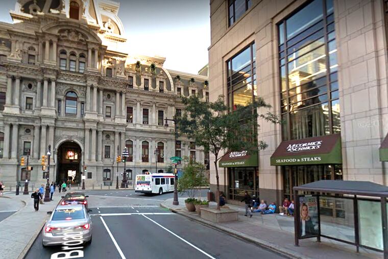 McCormick & Schmick's Seafood Restaurant at 1 S. Broad St. in Philadelphia.