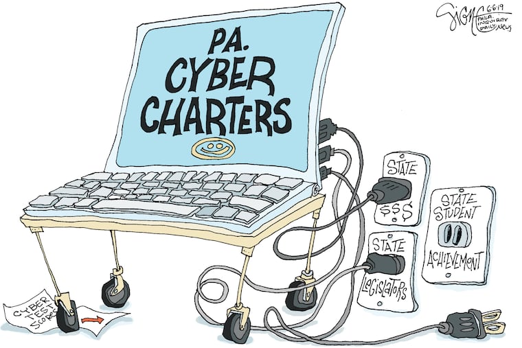 Signe cartoon
TOON06
PA Cyber Charters