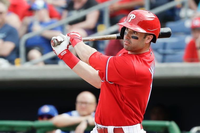 Veteran infielder Neil Walker is trying to make the Phillies' opening-day roster after signing a minor-league contract in January.