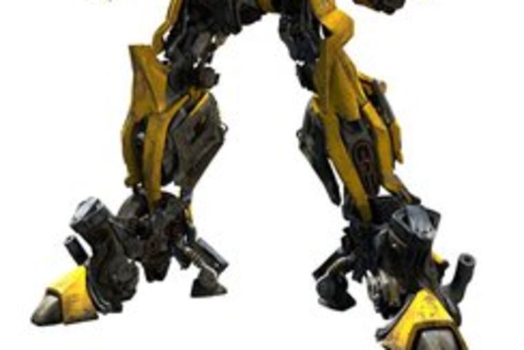 Autobot Bumblebee comes to help save the Earth in "Transformers."