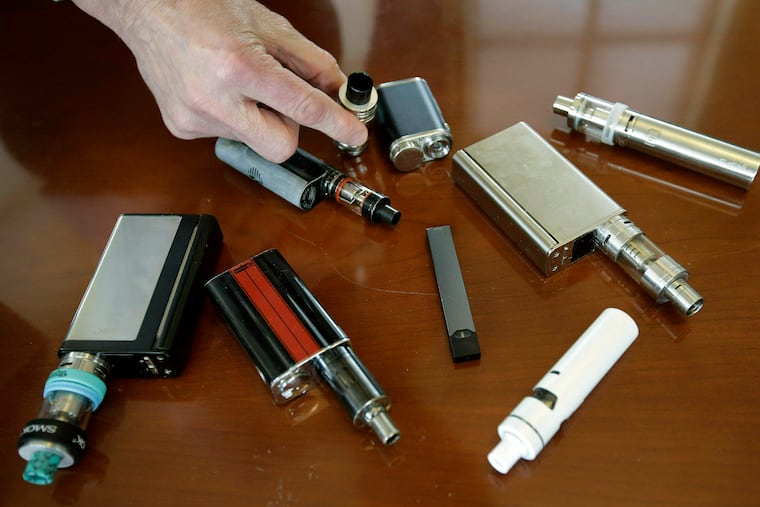 On Wednesday, April 3, 2019, the U.S. Food and Drug Administration said it has not established a direct connection between vaping and seizures but is seeking more information. Regulators noted that seizures and convulsions are a known side effect of nicotine poisoning. (AP Photo/Steven Senne, File)
