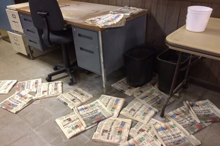 Hedge-fund owned Digital First Media has launched a hostile takeover bid to gain control of Gannett. At least two Philadelphia-area newspapers could be at risk.