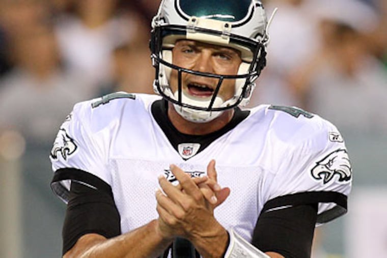 The Eagles are reportedly ready to trade Kevin Kolb if they get a good offer. (Steven M. Falk/Staff file photo)