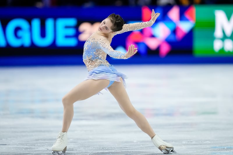 Isabeau Levito teases to new figure skating programs on social media