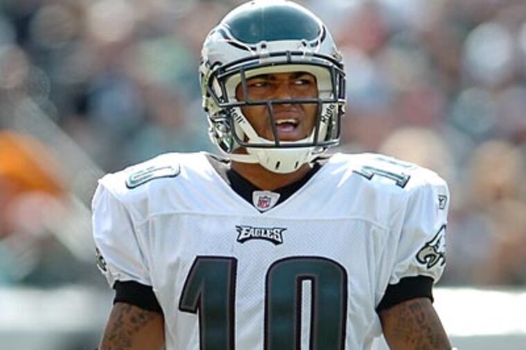 A source close to DeSean Jackson said the ascending star was in Atlanta yesterday. (Clem Murray/Staff file photo)