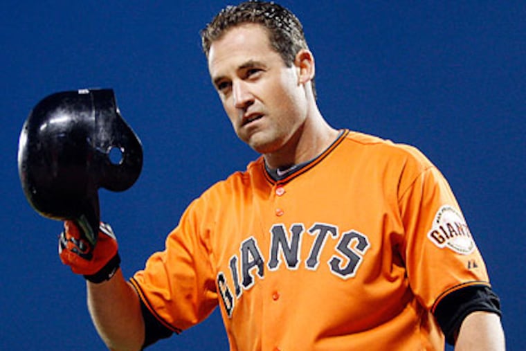 Pat Burrell was selected out of the University of Miami with the first overall pick by the Phillies in the 1998 amateur draft. (Ben Margot/AP)