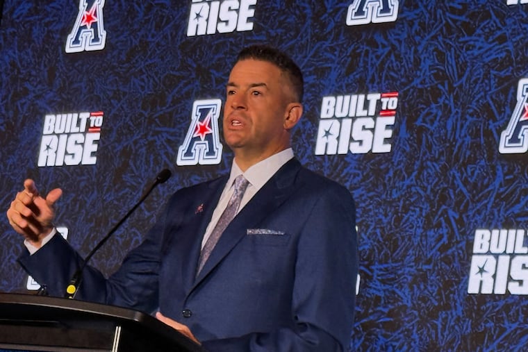 American commissioner Tim Pernetti focused heavily on the evolving nature of college sports during his opening remarks of the American’s football media day on Friday.