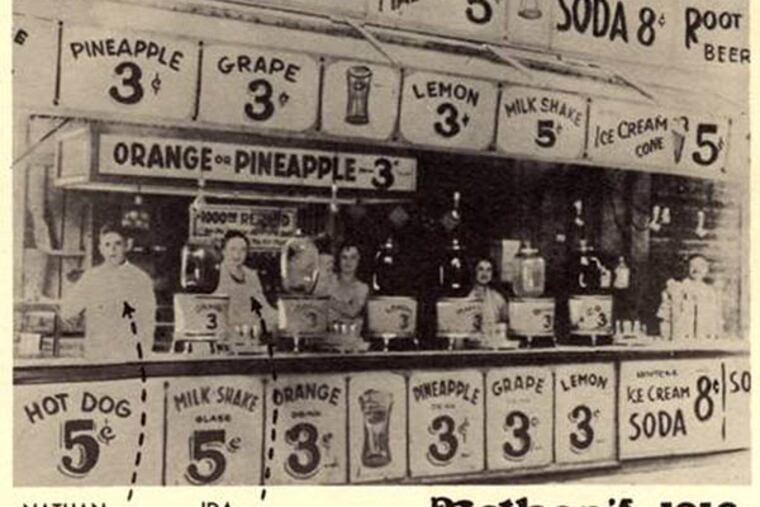 Nathan's stand in Coney Island is actually from the early 1920s, even though it says 1916.