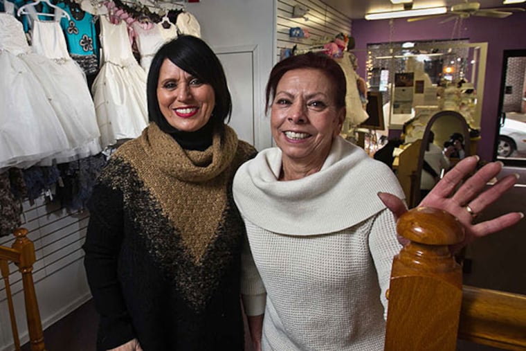 RoseRita DePiano (left) and Mary Fioravant opened A Star is Born on Passyunk Avenue to cater to the city's pint-size fashion plates. ALEJANDRO A. ALVAREZ / STAFF PHOTOGRAPHER